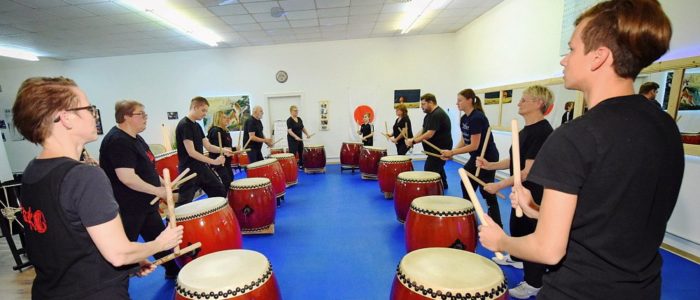 Taiko Trommeln in Ummeln